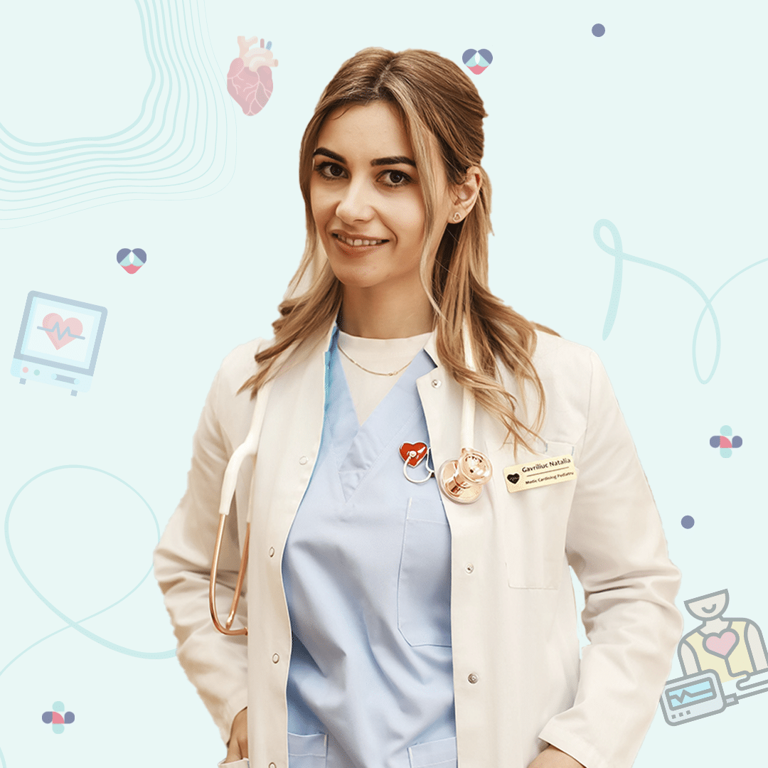 Gavriliuc Natalia - Cardiolog - pediatru